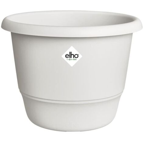 Pot de fleurs extérieur ELHO Amiga Rond 30 Ø30 cm Blanc 8,5 L 100% recyclé (1/5)