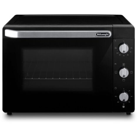 Delonghi – Mini-four chaleur tournante 40L – Ventilateur intégré pour cuisson homogène – 2000W – Porte double vitrage – Nettoyage simplifié (1/6)
