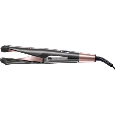 Fer à lisser et boucler Curl Confidence – Plaques en céramique tourmaline antistatique – Design twist pour boucles volumineuses – Remington