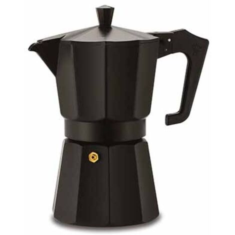 Pezzetti Cafetière Italienne "ITALEXPRESS"-NOIR-6 TASSES