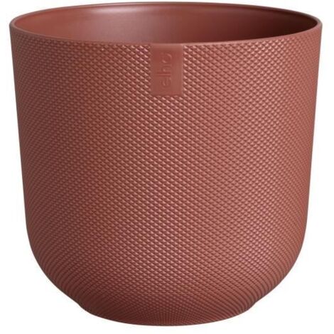 Pot de fleur - Elho - Jazz Rond - Rouge - L 35 x B 34.5 x H 32 cm - Intérieur - 100% recyclé (1/5)