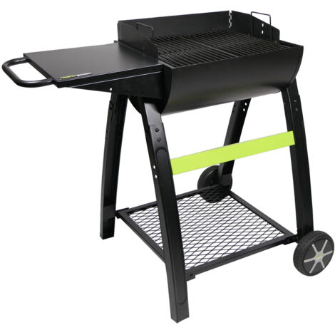 Barbecue au charbon de bois - COOK'IN GARDEN - TONINO 50 - Noir (1/5)