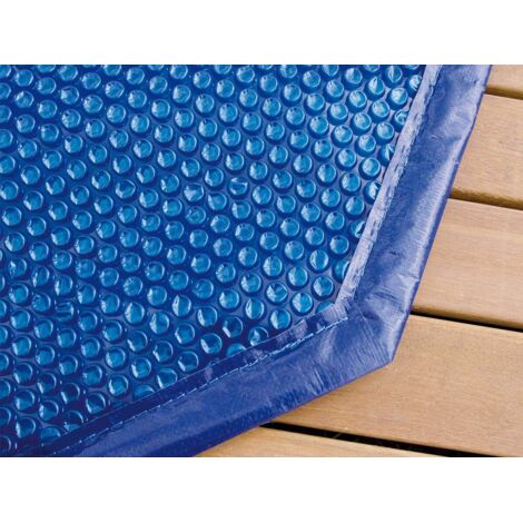 Les Tendances – Bâche à bulles pour piscine bois Océa Ø 5,10 m – Ronde – 400 microns – Traitement anti-UV – Compatible hors-sol
