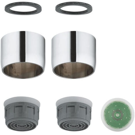 Mousseur économie d'eau - GROHE - 40527000 - Speed Clean - 5,7 L/min - Métal (1/2)