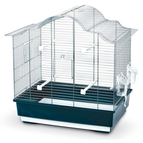 KERBL Cage a oiseaux Gabbia Sophia - 57x36x56cm - Bleu foncé
