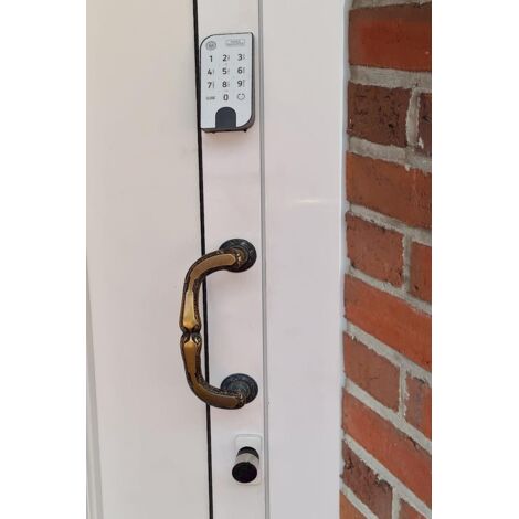 Serrure électronique 7601 cylindre et bouton à code noir VA BURG-WÄCHTER (1/5)