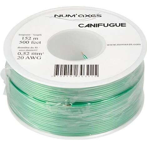 BOBINE DE FIL 0,52 MM² X 152 M CLOTÛRES ANTI FUGUE NUM'AXES