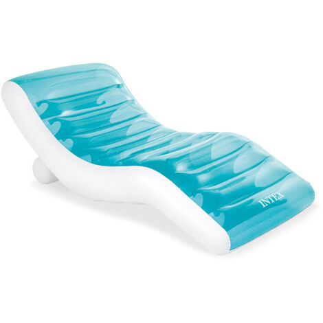 Matelas gonflable chaise longue Intex