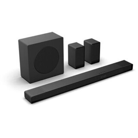 Hisense – Barre de son bluetooth 5.1.4 canaux – Dolby Atmos et DTS:X – 600W – Subwoofer sans fil – HDMI eARC