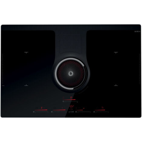 Elica – Plaque induction 4 foyers 7400W – Largeur 940mm – Vitrocéramique – Aspiration intégrée – Débit d'air jusqu'à 480 m³/h – PRF0120978
