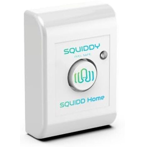 Alarme connectée - SQUIDD - Home 2eme génération - Sans Wi-Fi ni réseau cellulaire - Sirene 105 dB - Gestion smartphone