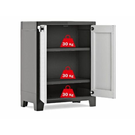 Keter Titan Basso Xl - Armoire Etanche Cert Ipx3 - 80X44X100H