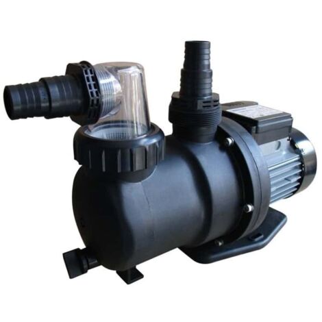 GRE - Pompe centrifuge auto-amorçante PP032 - 0,33 CV - Pré-filtre incorporé avec couvercle transparent