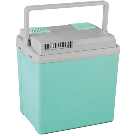 Glaciere thermoélectrique - INCASA - 23L - Alimentation : 12/24 /220V - Entre -20°C et +17°C - Bleu