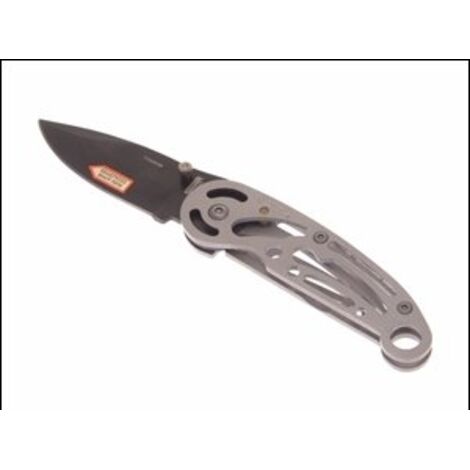 Stanley – Couteau de poche sport skeleton 173 mm – Lame en acier inoxydable revêtue de titane – Système à cran d'arrêt pour ouverture facile (1/10)