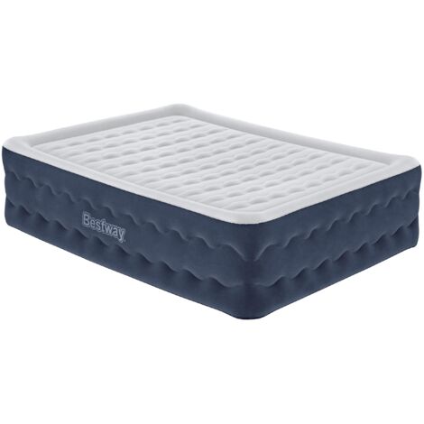 BESTWAY Lit gonflable 2 places TruLeisure pompe électrique intégrée 203x152x51cm (1/5)