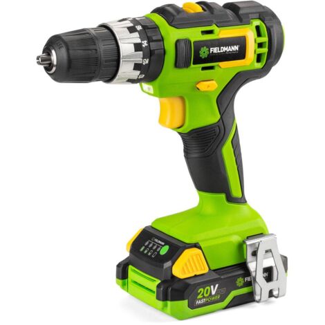 Perceuse a percussion sans fil - FIELDMANN - 20V - Batterie 2Ah - 35 Nm - Chargeur rapide et mallette inclus (1/3)
