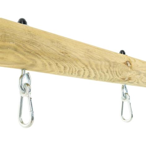 Tp Toys – Lot de 2 mousquetons en acier galvanisé pour portique – Dimensions L.5,0 x l.1,0 x H.13 cm – Poids 0,67 kg – Installation facile (1/4)