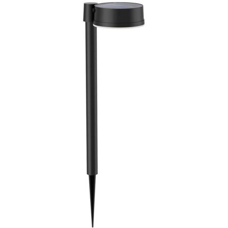Borne lumineuse extérieure - PHILIPS - Vynce - Montage a broche ronde - Noir (1/4)