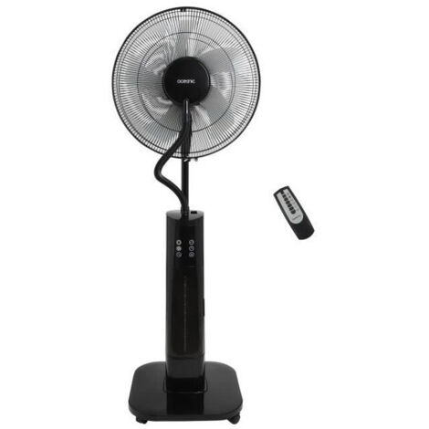 OCEANIC Ventilateur brumisateur sur pied 2 en 1- Ø44 cm - 70 W - 2 L - Télécommande - Minuterie