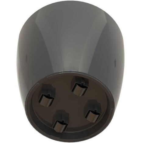 Pot de fleurs - ARTEVASI - San Remo SWS 30 BR - Intérieur/extérieur - Plastique - Ø30 x H27 cm - 14,5 L - Gris anthracite (1/3)