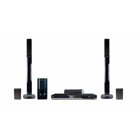 THOMSON THC385 Home Cinema 5.1 DVD Upscaling 1080p 500 W Bluetooth Karaoké