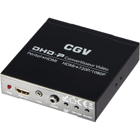 Convertisseur TV - CGV - DHD-P Péritel vers HDMI - Fonction upscalling - Sortie S/PDIF - 1080p/ 60 Hz (1/5)