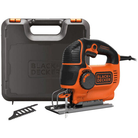 Scie sauteuse pendulaire BLACK + DECKER KS901PEK - 620W - Vitesse variable - Coupes biaises 0, 22.5 ou 45° (1/5)