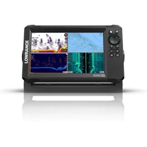 Combiné GPS sondeur - LOWRANCE - Eagle 9 - Sonde TripleShot HD - Écran IPS - Résistance IPX7 (1/4)
