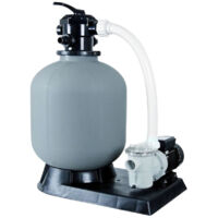 Ubbink – Kit de filtration à sable pour piscine – Débit max 6m3/h – Cuve Ø 400mm – Vanne 6 voies – Pompe Poolmax TP50 incluse