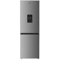 Continental Edison – Réfrigérateur congélateur bas 251L – Total No Frost – Inox – L 54 cm x H 180 cm – Éclairage intérieur et thermostat électronique