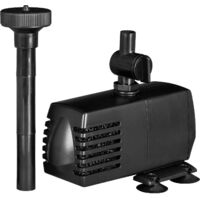 Ubbink – Pompe fontaine 600l/h – Débit max 600l/h – Hauteur de refoulement 2m – Avec embouts et régulateur de débit
