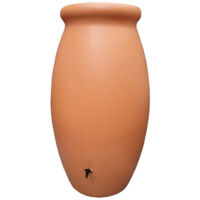 Récupérateur d'eau de pluie 1000 L – Jarre Toscan en terre cuite – Design rustique pour collecte efficace – Matériaux durables – Bellijardin