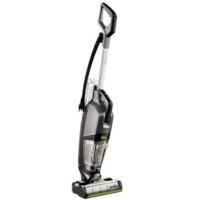 Bissell – Aspirateur balai laveur vapeur filaire – Nettoyage sols durs et tapis – Auto-nettoyage – Éclairage du sol