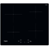 Whirlpool – Plaque induction 4 foyers/boosters 7200 W – Largeur 60 cm – Foyer principal 21 cm – 6eme Sens fonctions automatiques