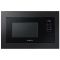Samsung – Micro-ondes encastrable 20L – Puissance 800W – MS20A7013AB – Décongélation rapide – Plateau tournant 25.5 cm