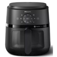 Philips – Friteuse sans huile 4,2L 1500W – Technologie Rapid Air pour cuisson croustillante – Écran tactile et 13 modes de cuisson - NA220