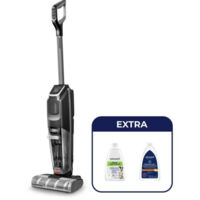 Bissell – Aspirateur balai sans fil 22W – Autonomie 30 min – Puissance d'aspiration 22 AW – Nettoyage sec et humide – Pour tapis et sols durs