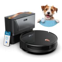 Aspirateur robot laveur connecté I-Bot Z5 – 75 min d'autonomie – 2.6Kpa – Pour sols durs jusqu'à 90m² – Réservoir 0.25L – Eziclean