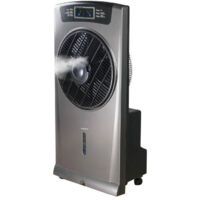 Ventilateur brumisateur oscillant OCEANIC 90W 3 vitesses H30cm Diamètre30cm connecté