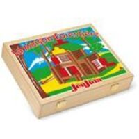 JEUJURA - Mon Chalet en Bois, 135 pieces