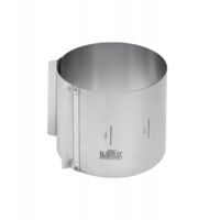 ANNEAU À GÂTEAU RÉGLABLE MOULE À CUISSON FACILE BIRKMANN 18-30CM