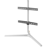 Support mural pour écran plat One For All sur pied pour meuble / TV Stand Design Table Top - Light/Silver - Orientable 180 - VESA