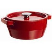 Cocotte ronde Pyrex SlowCook 28 cm 6,3 L rouge