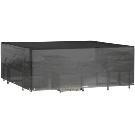 Copertura Mobili da Giardino 16 Occhielli 300x300x75cm Quadrata vidaXL