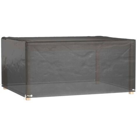 Copertura Mobili Giardino 8 Occhielli 180x135x80cm Rettangolare vidaXL