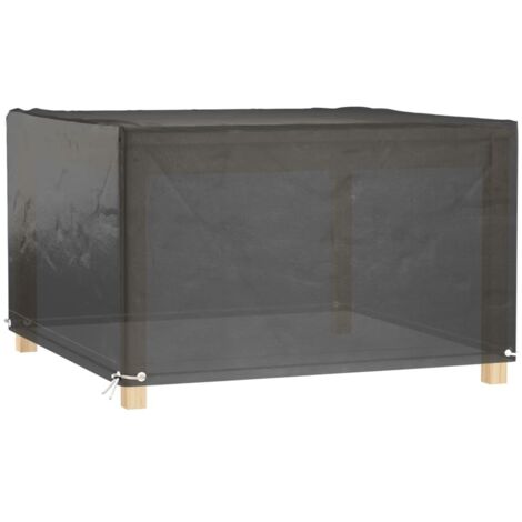 Copertura Mobili da Giardino 8 Occhielli 132x132x80cm Quadrata vidaXL