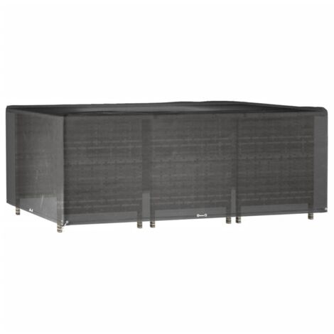 Copertura Mobili Giardino 16 Occhielli 278x204x105 Rettangolare vidaXL