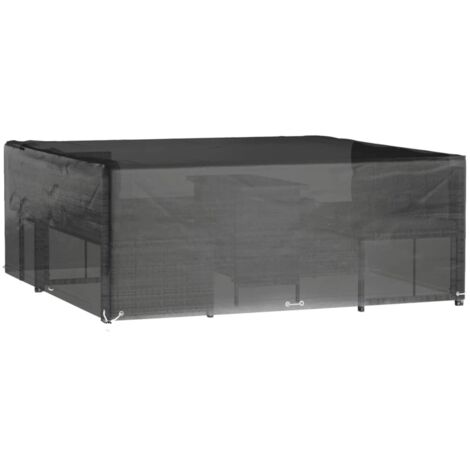 Copertura Mobili da Giardino 16 Occhielli 250x250x90cm Quadrata vidaXL
