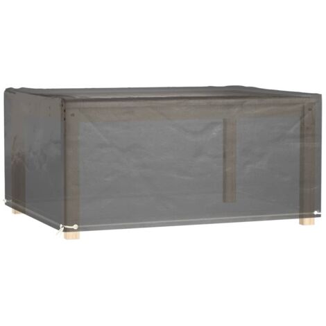 Copertura Mobili Giardino 8 Occhielli 160x120x75cm Rettangolare vidaXL